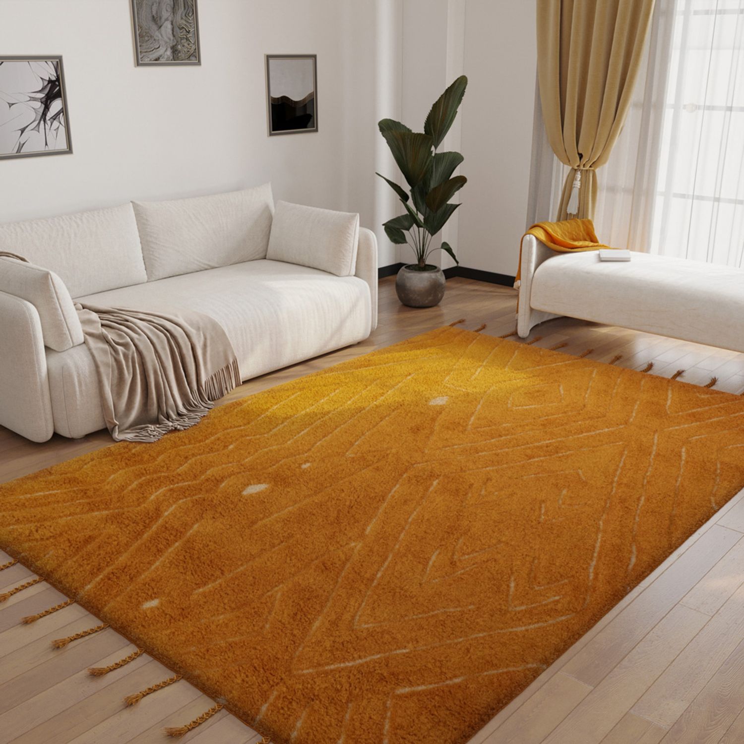 Wool Rug - Abstract Dreams - rectangle