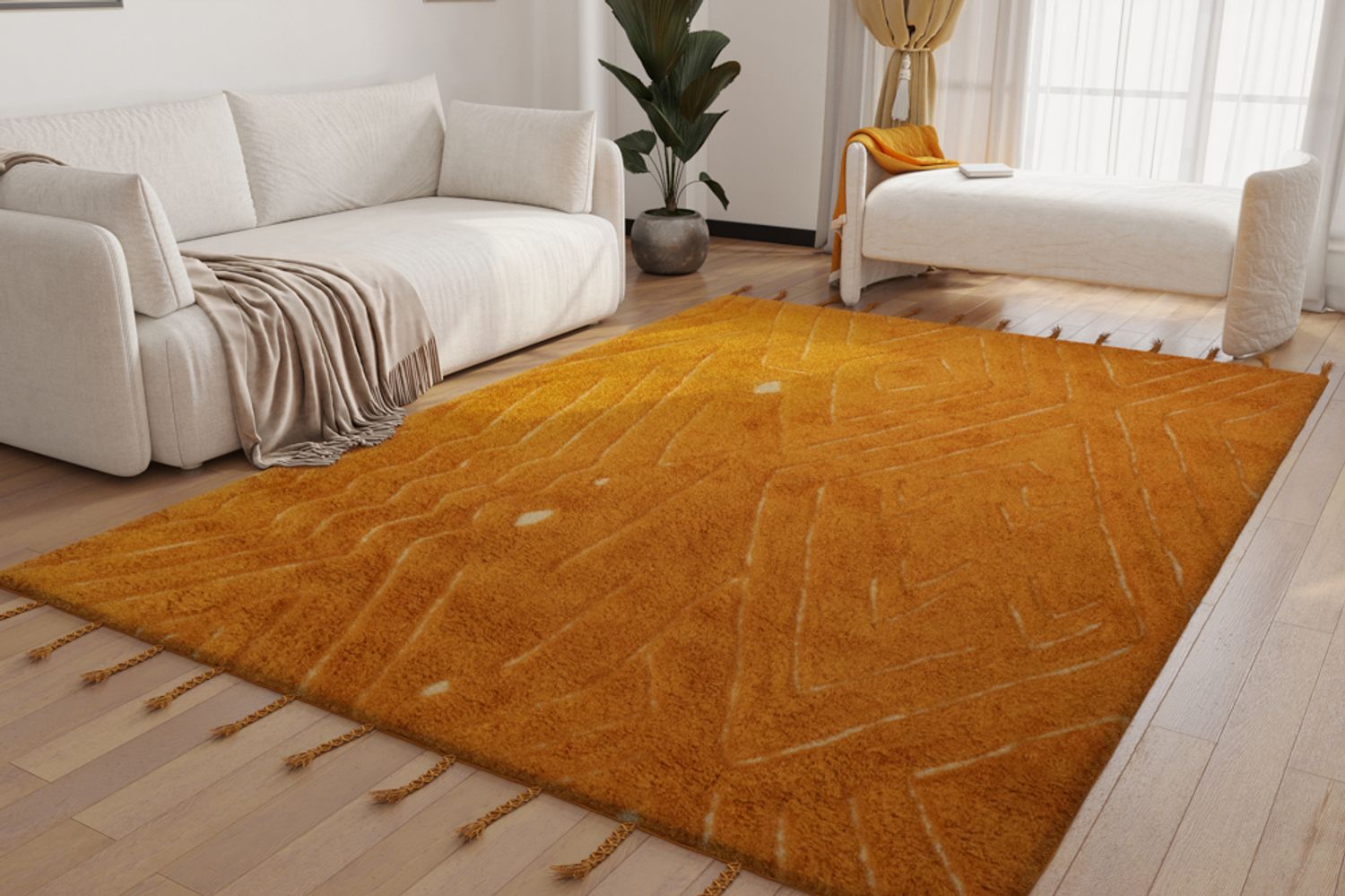 Wool Rug - Abstract Dreams - rectangle