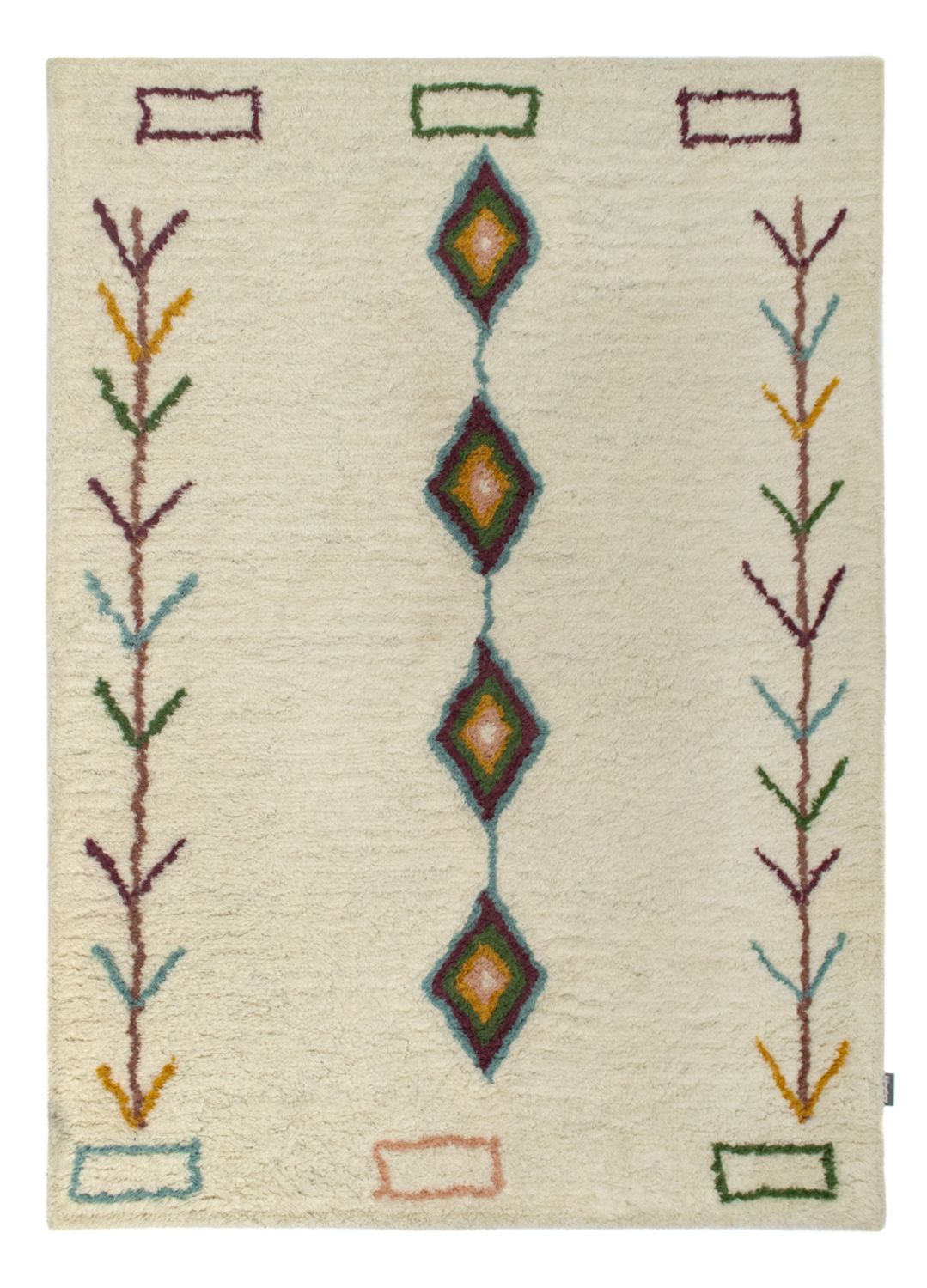 Wool Rug - Bedouin Bliss - rectangle