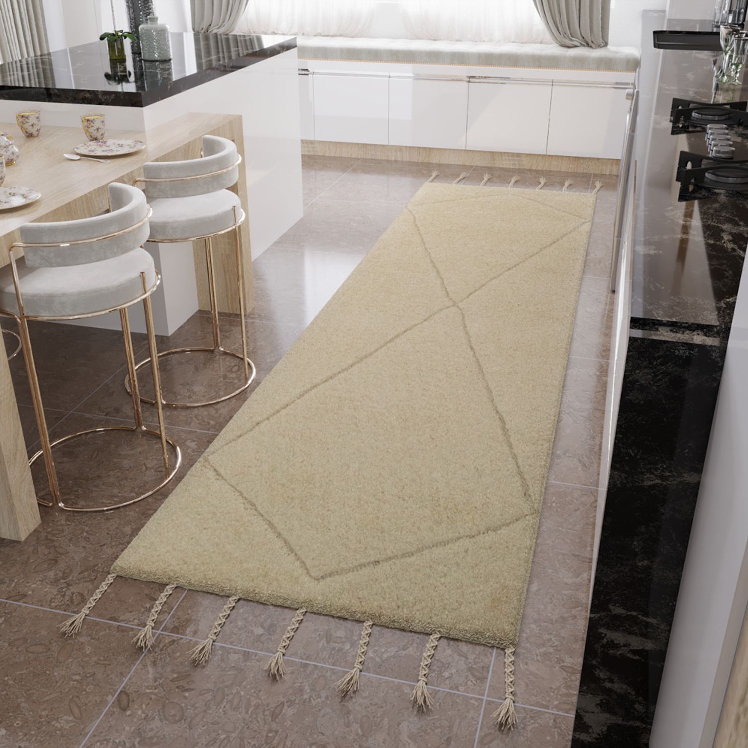 Wool Rug - Berber Whispers - runner