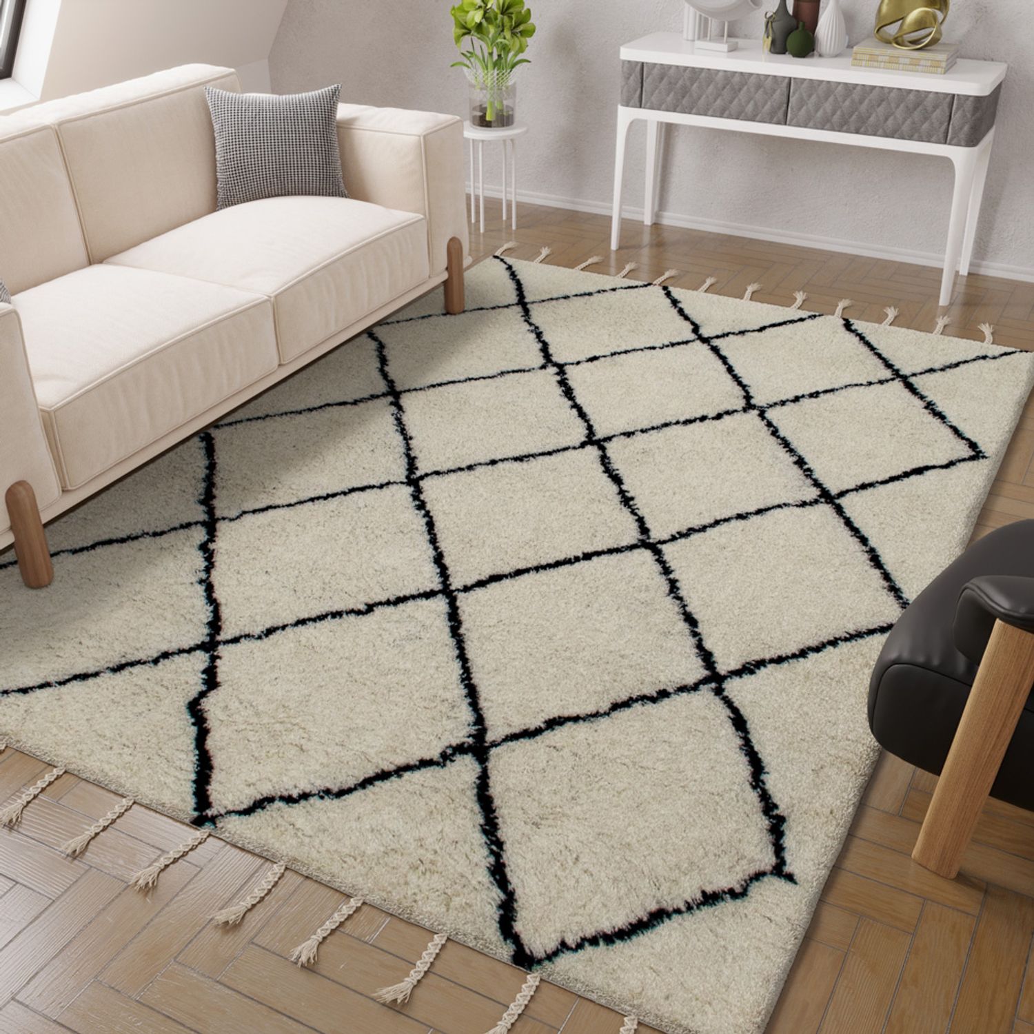 Wool Rug - Casablanca Charm - rectangle