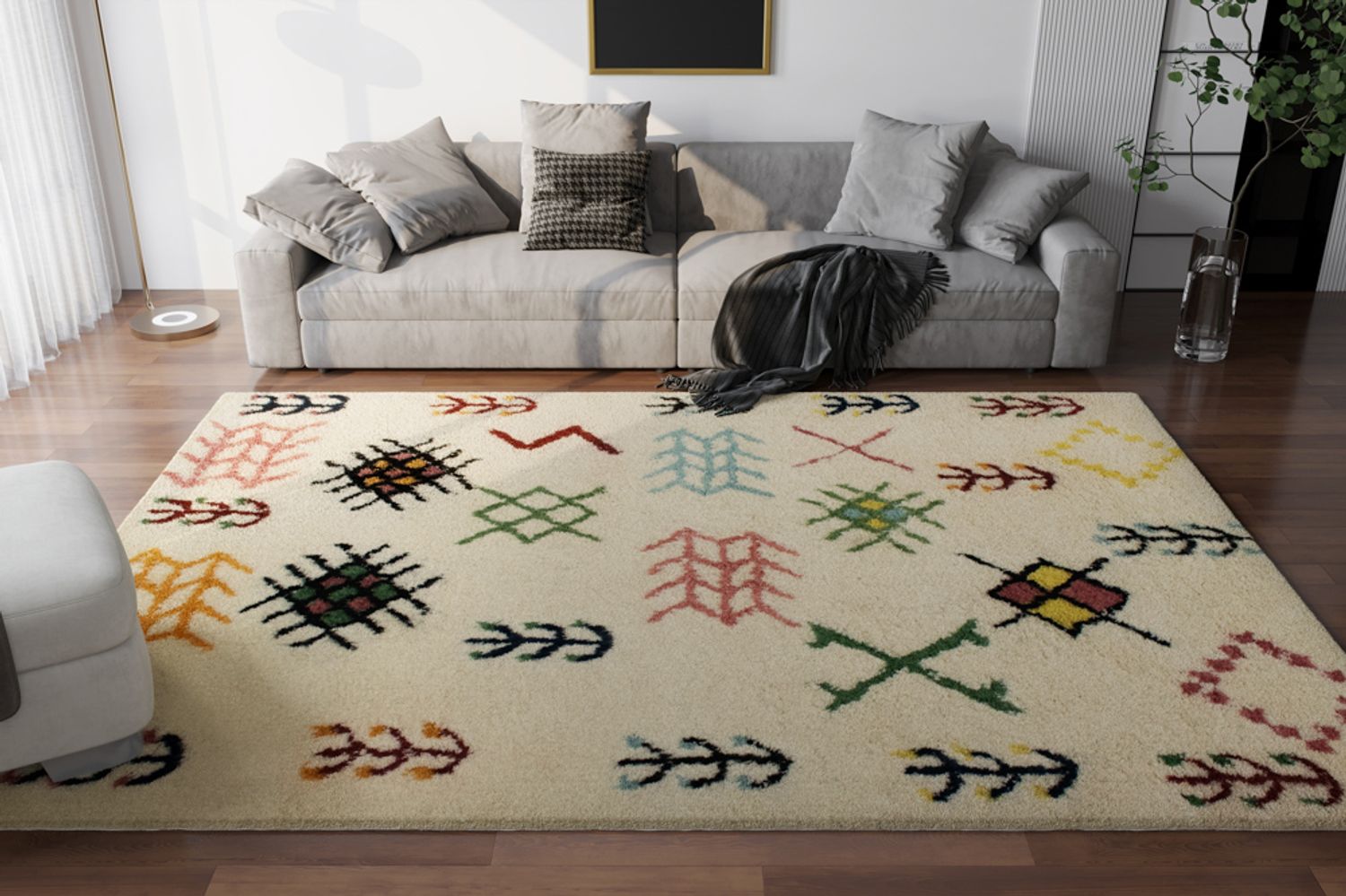 Wool Rug - Marrakech Majesty - rectangle