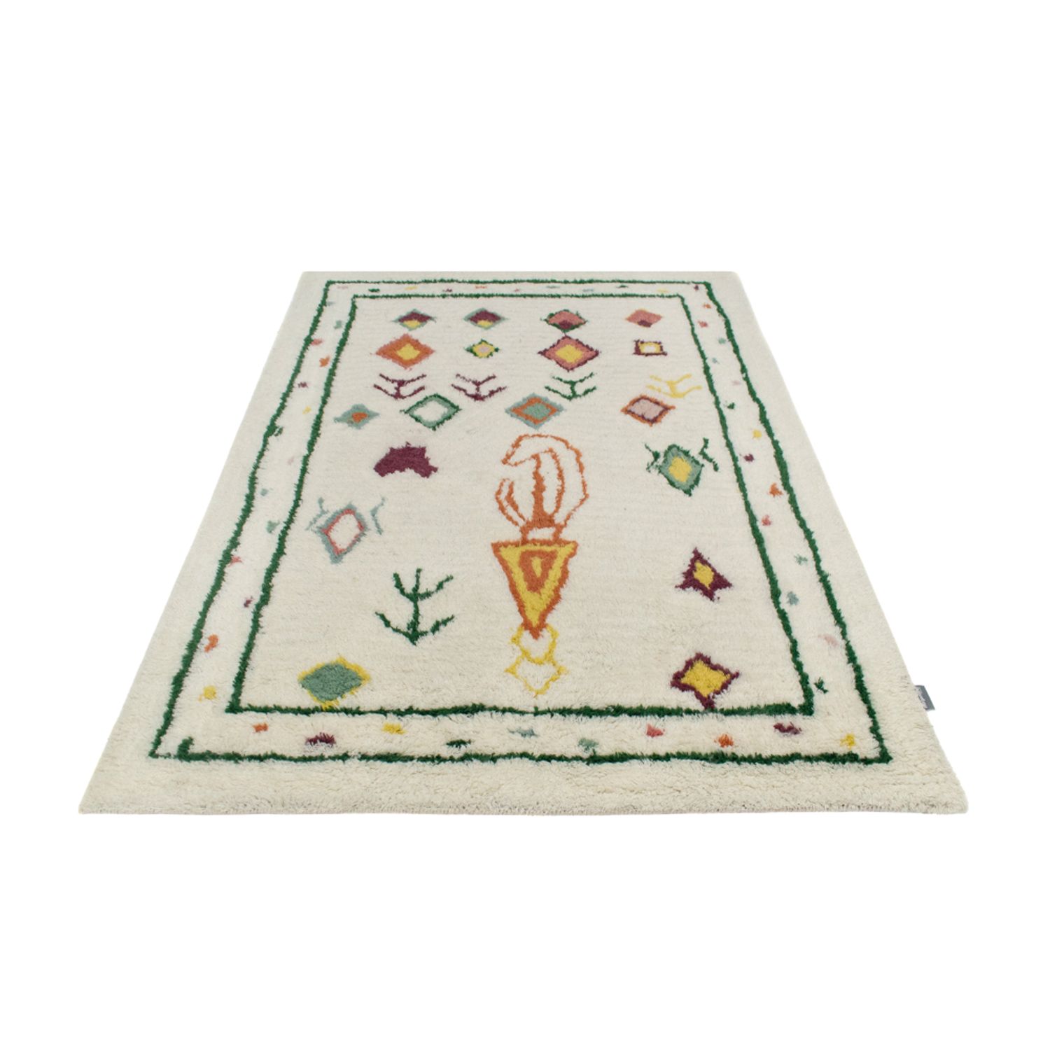 Wool Rug - Moroccan Mystique - rectangle