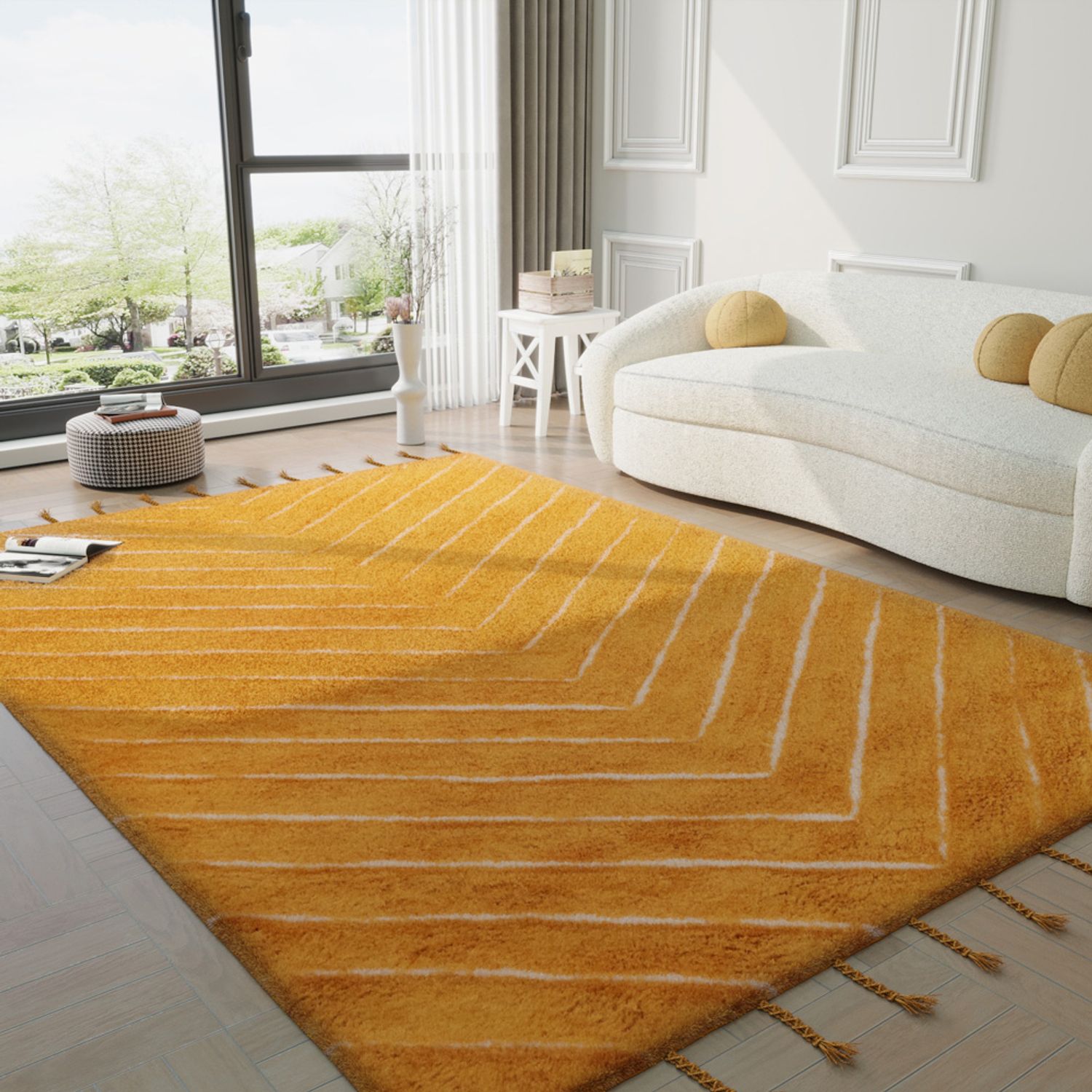 Wool Rug - Tuscan Sun - rectangle