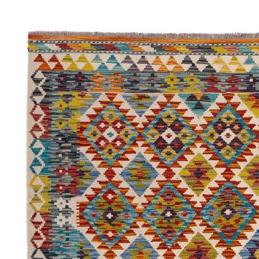 Kelim Rug - Splash - 245 x 172 cm - multicolored