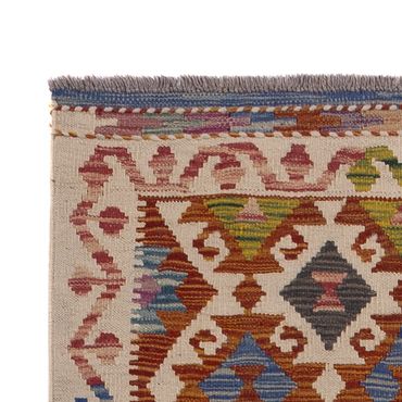 Runner Kelim Rug - Splash - 269 x 84 cm - multicolored