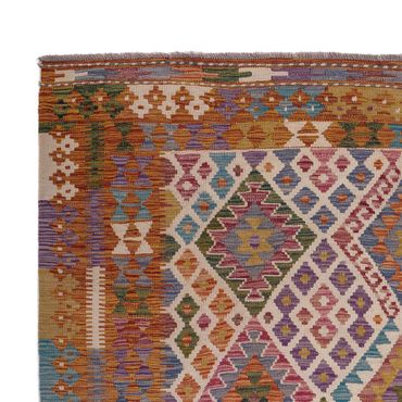 Kelim Rug - Splash - 236 x 170 cm - multicolored