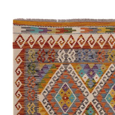 Kelim Rug - Splash - 246 x 153 cm - multicolored