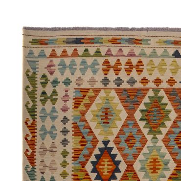 Kelim Rug - Splash - 298 x 210 cm - multicolored