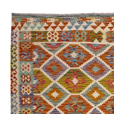 Kelim Rug - Splash - 238 x 178 cm - multicolored