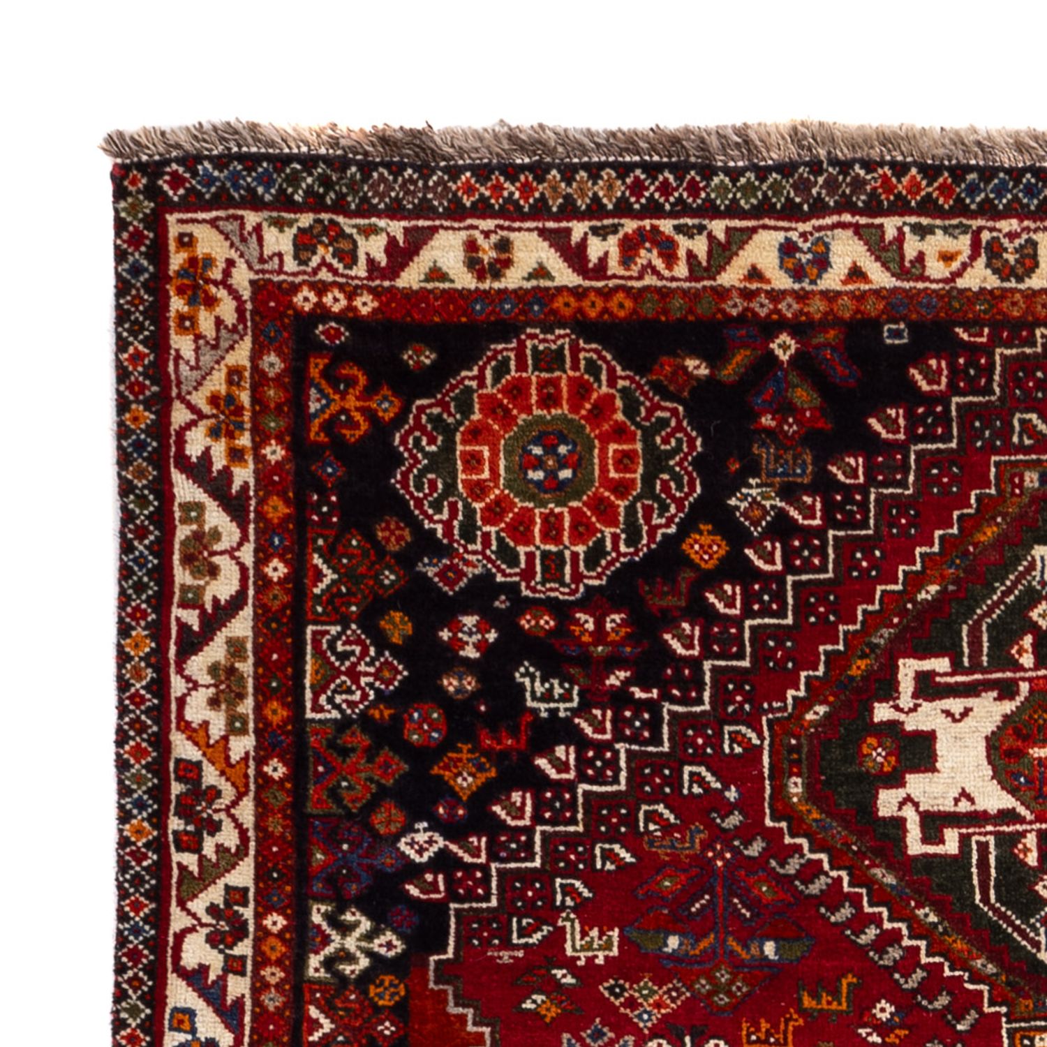 Perser Rug - Nomadic - 156 x 110 cm - dark red