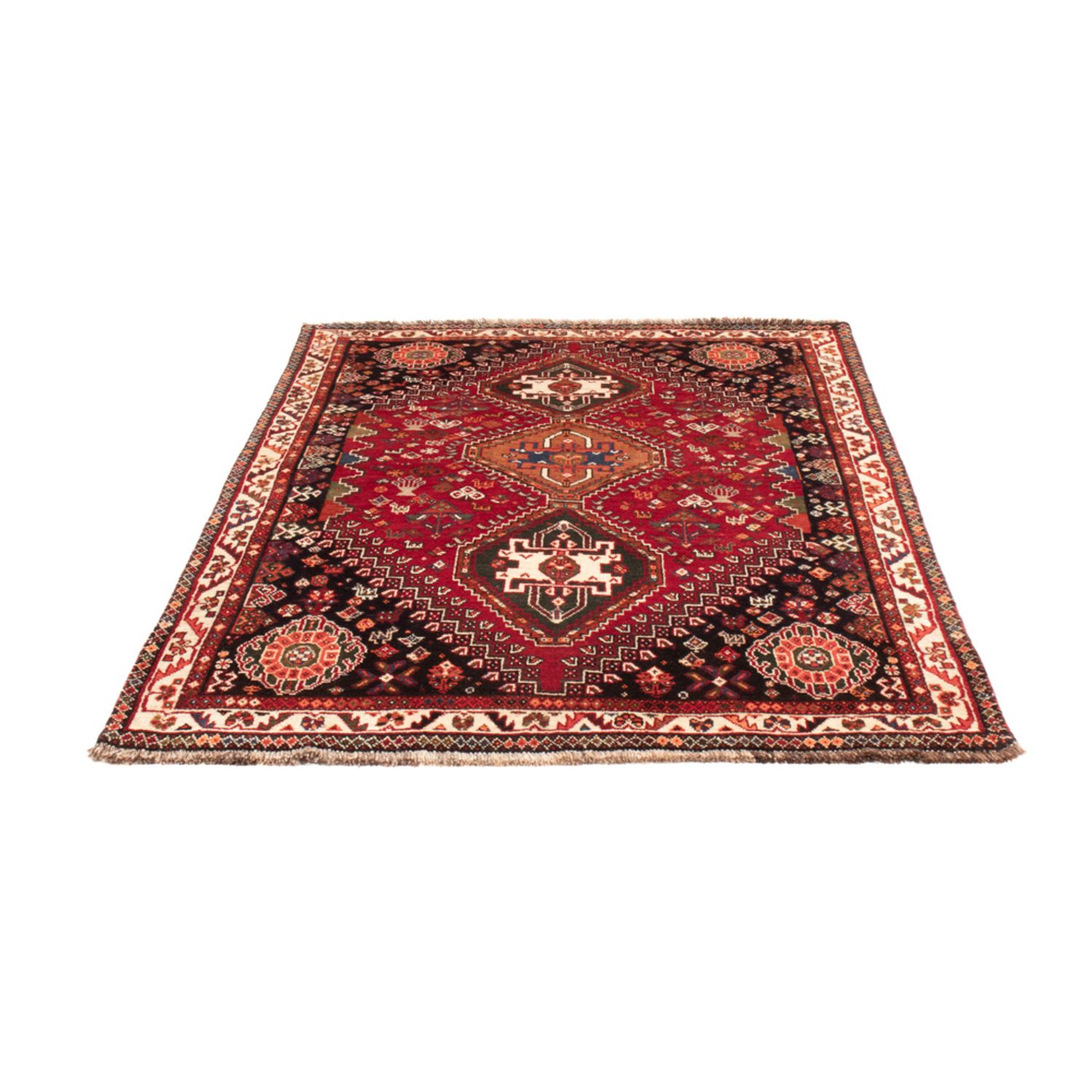 Perser Rug - Nomadic - 156 x 110 cm - dark red