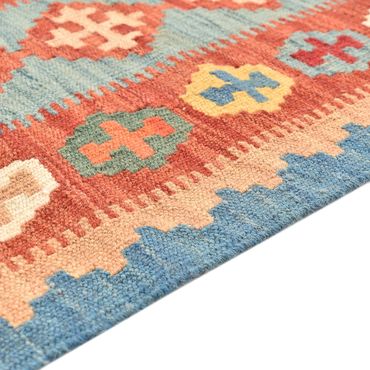 Runner Kelim Rug - Oriental - 198 x 61 cm - multicolored