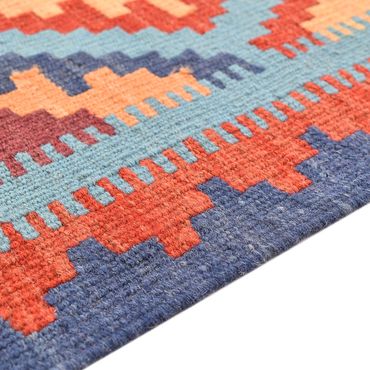 Runner Kelim Rug - Oriental - 201 x 58 cm - multicolored