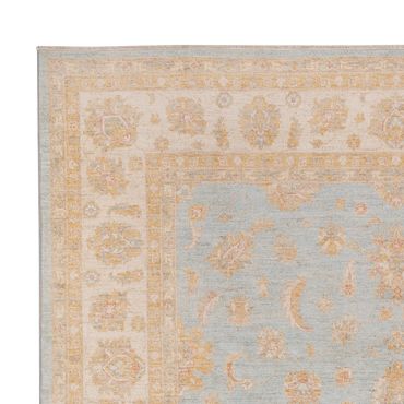 Ziegler Rug - 299 x 248 cm - light blue