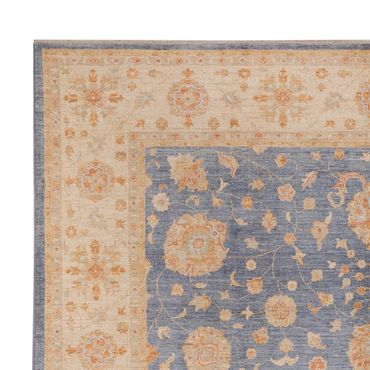 Ziegler Rug - 298 x 252 cm - blue