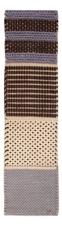 Runner Wool Rug - 124 x 33 cm - multicolored