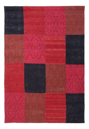 Patchwork Rug - 180 x 120 cm - multicolored