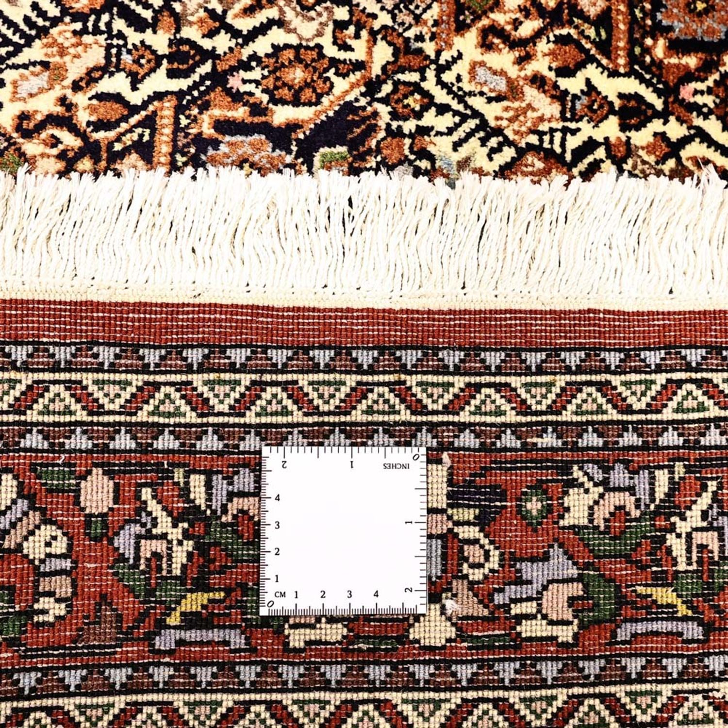 Perser Rug - Nomadic - 201 x 153 cm - dark beige