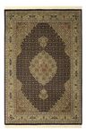 Perser Rug - Tabriz - Royal - Silk Warp - 149 x 100 cm - dark beige