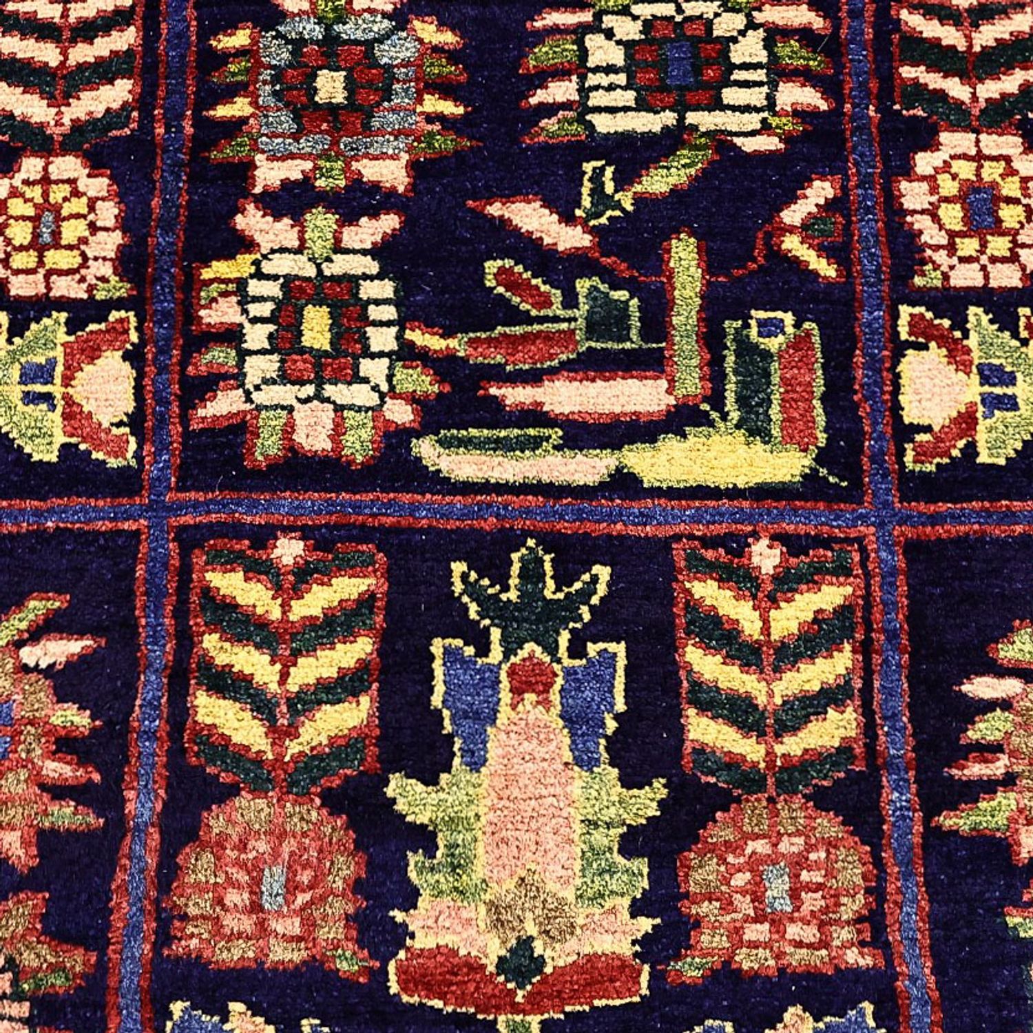 Perser Rug - Nomadic - 214 x 160 cm - multicolored