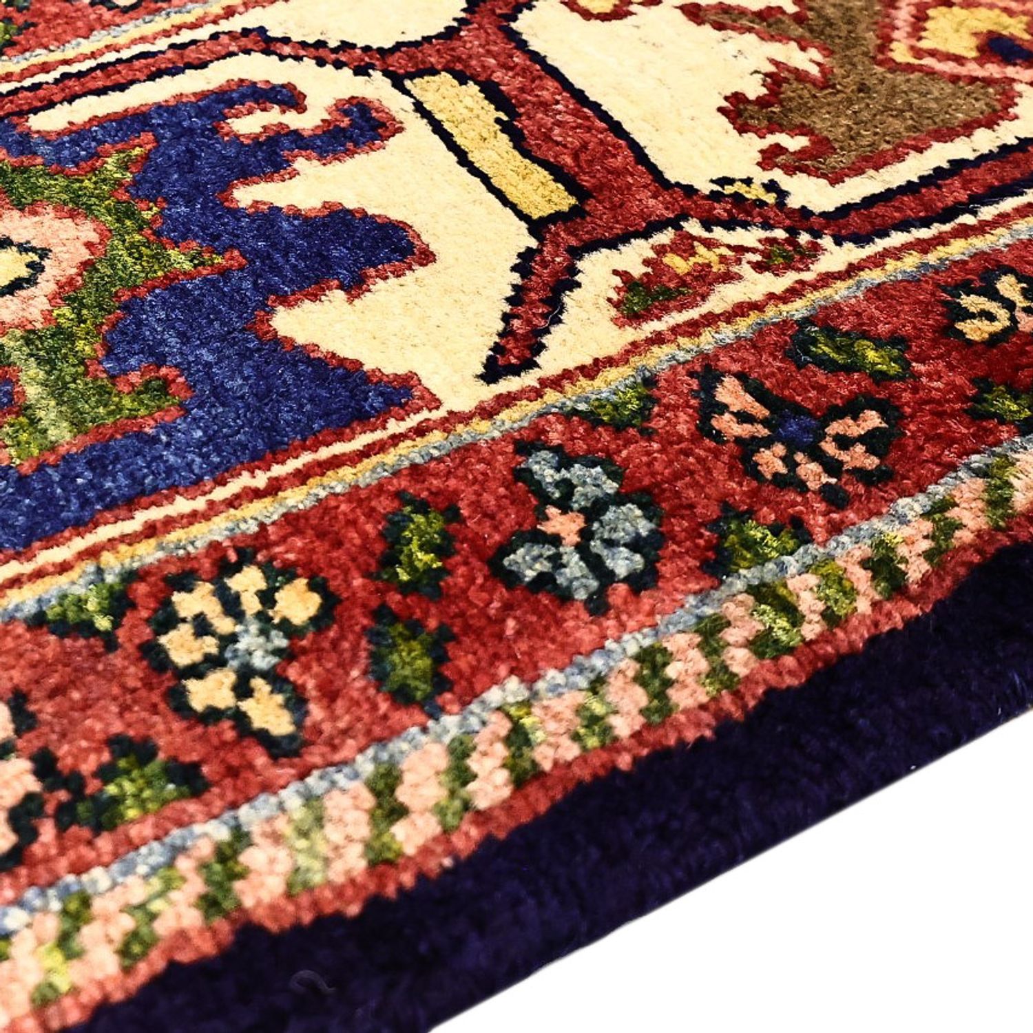 Perser Rug - Nomadic - 214 x 160 cm - multicolored