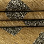 Gabbeh Rug - Loribaft Perser square  - 200 x 194 cm - dark beige