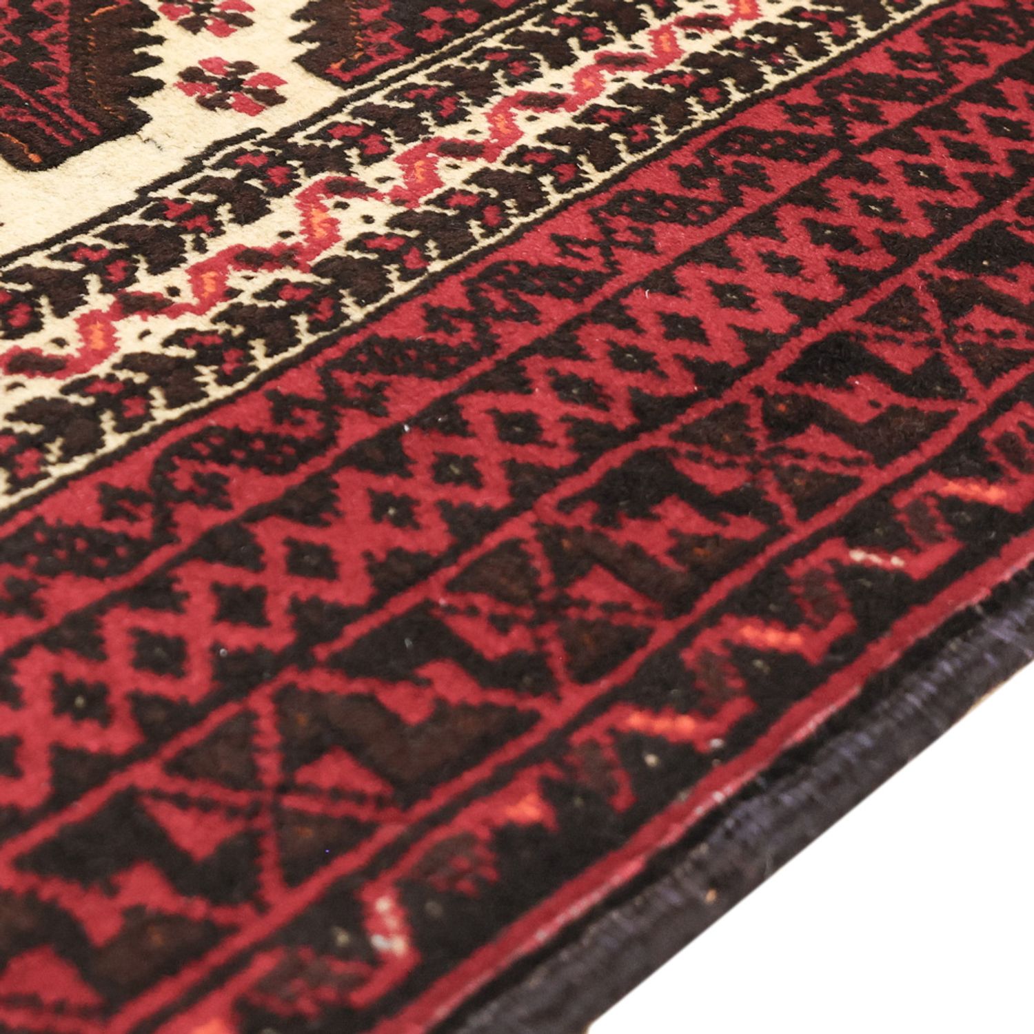 Runner Belutsch Rug - 193 x 99 cm - multicolored