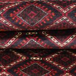 Runner Belutsch Rug - 190 x 103 cm - dark red