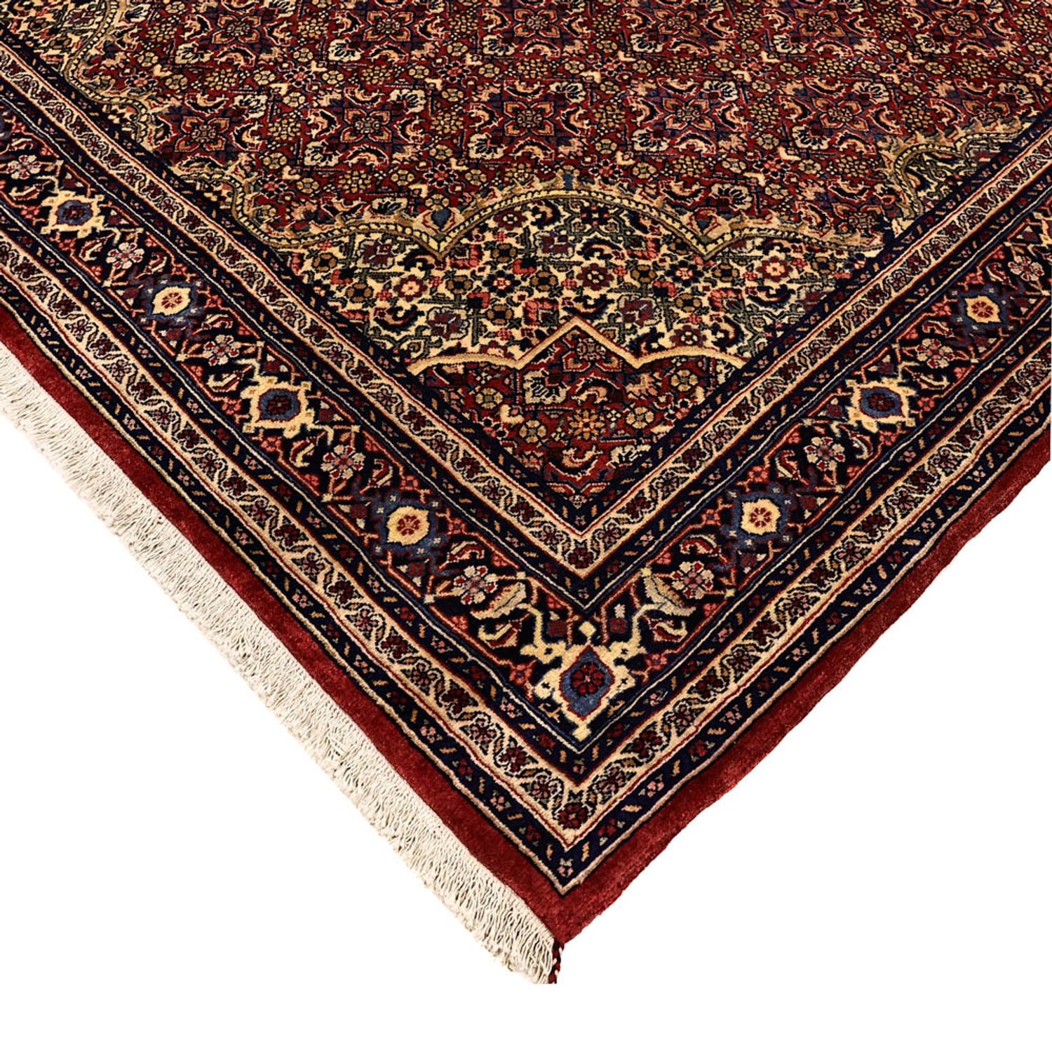 Perser Rug - Bidjar - 216 x 144 cm - dark red