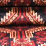 Runner Belutsch Rug - 199 x 100 cm - dark red