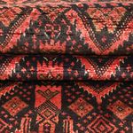 Runner Belutsch Rug - 205 x 105 cm - dark red