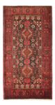 Runner Belutsch Rug - 210 x 105 cm - dark red