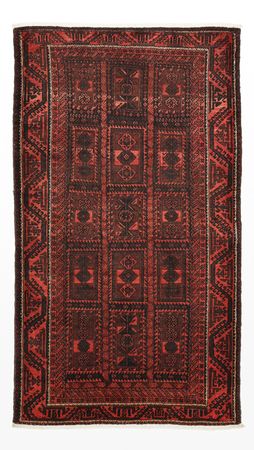 Belutsch Rug - 205 x 117 cm - dark red