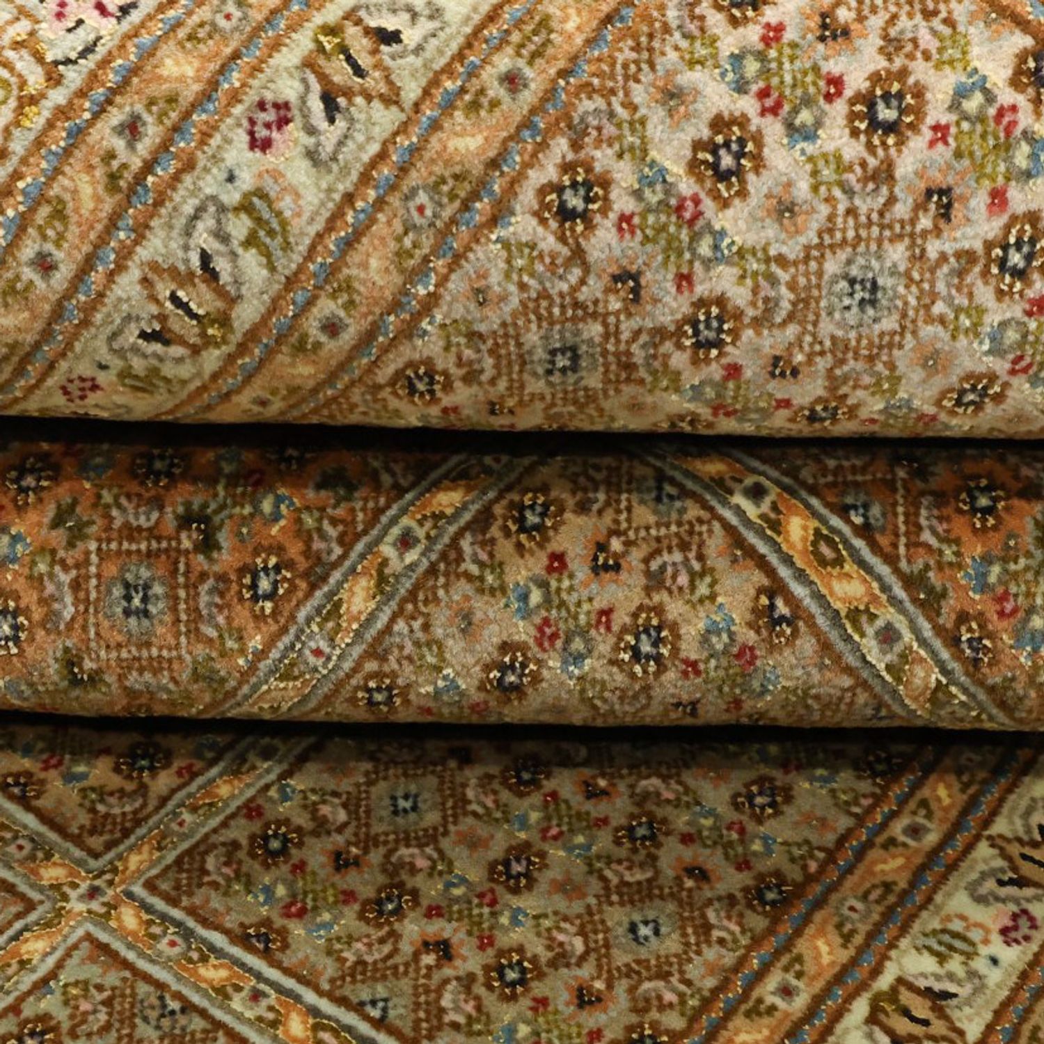 Perser Rug - Tabriz - Royal - 208 x 149 cm - dark beige