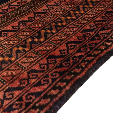 Runner Belutsch Rug - 186 x 101 cm - dark brown