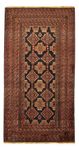 Runner Belutsch Rug - 186 x 101 cm - dark brown