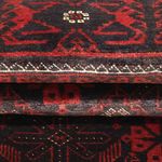 Runner Belutsch Rug - 193 x 104 cm - dark red