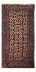 Runner Belutsch Rug - 194 x 100 cm - dark red