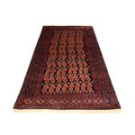 Runner Belutsch Rug - 194 x 100 cm - dark red