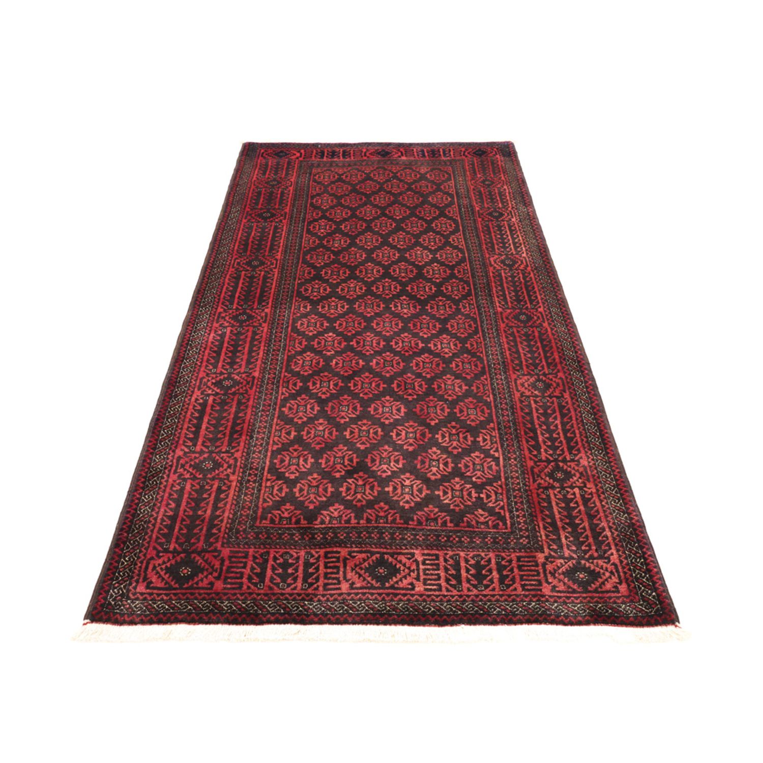 Runner Belutsch Rug - 207 x 111 cm - dark blue
