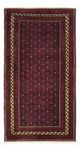 Runner Belutsch Rug - 185 x 100 cm - dark red