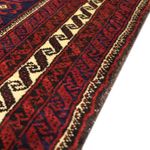 Runner Belutsch Rug - 185 x 100 cm - dark red