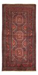 Runner Belutsch Rug - 194 x 98 cm - dark red