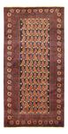 Runner Belutsch Rug - 190 x 98 cm - dark red