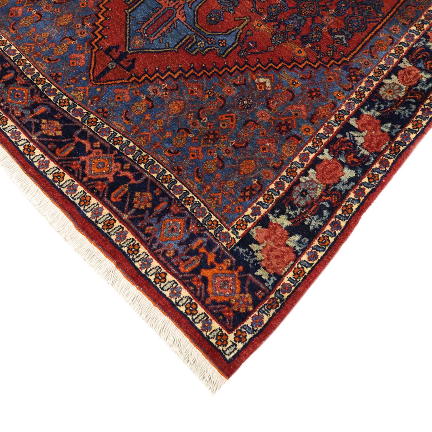 Perser Rug - Bidjar - 257 x 143 cm - dark red