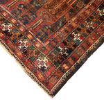 Runner Belutsch Rug - 212 x 106 cm - dark red