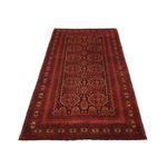 Runner Belutsch Rug - 223 x 115 cm - dark red