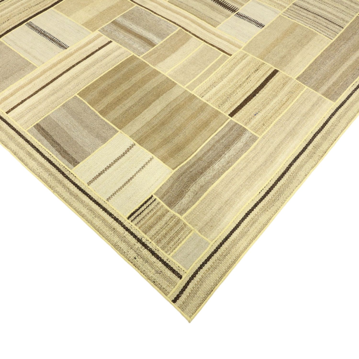 Kelim Rug - Oriental - 234 x 172 cm - dark beige