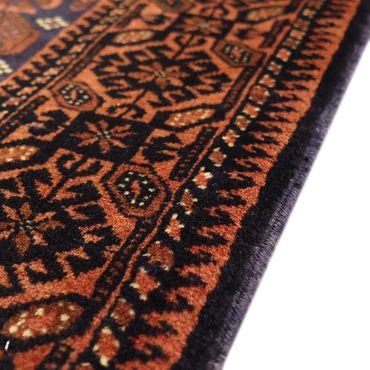 Runner Belutsch Rug - 185 x 100 cm - dark blue